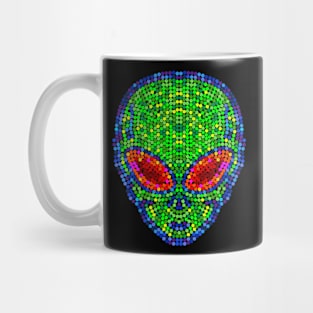 Sequins Alien Mug